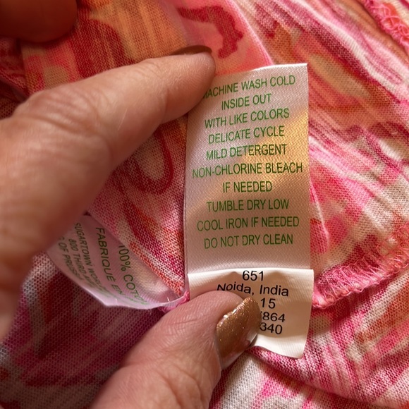 Lilly Pulitzer Essie tank top - Picture 8 of 8